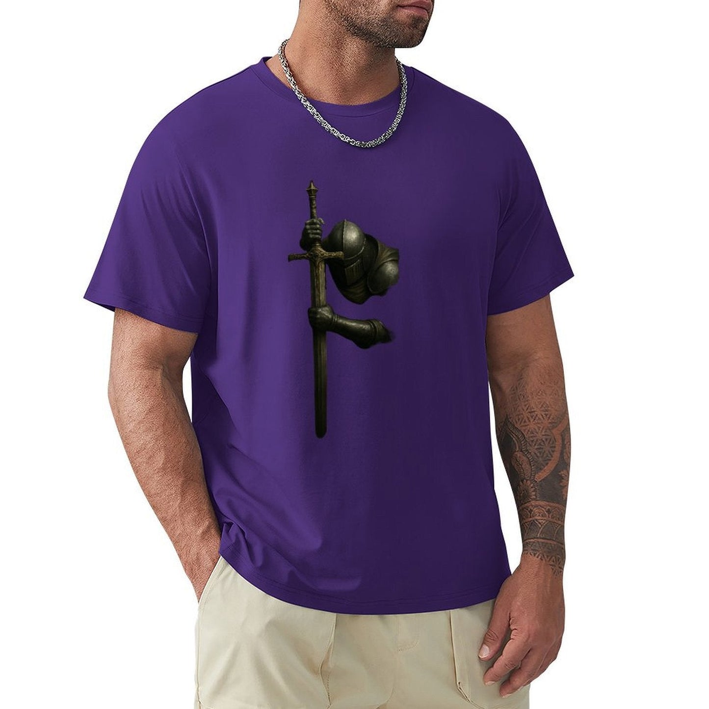 ,Men's Cotton Short - sleeved T-shirt, Breathable Loose - fitting Casual Summer Top, Suitable for Outdoor Activities and Daily Comfortable Wear,Men's T-shirt100%cottonz9ogpbhbkmgp - TrendyLookz