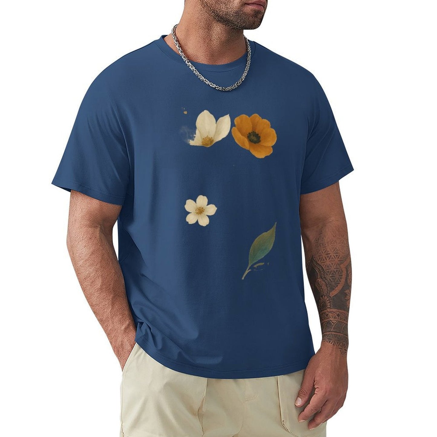 ,Men's Cotton Short - sleeved T-shirt, Breathable Loose - fitting Casual Summer Top, Suitable for Outdoor Activities and Daily Comfortable Wear,Men's T-shirt100%cottonz9og5lldtvpr - TrendyLookz