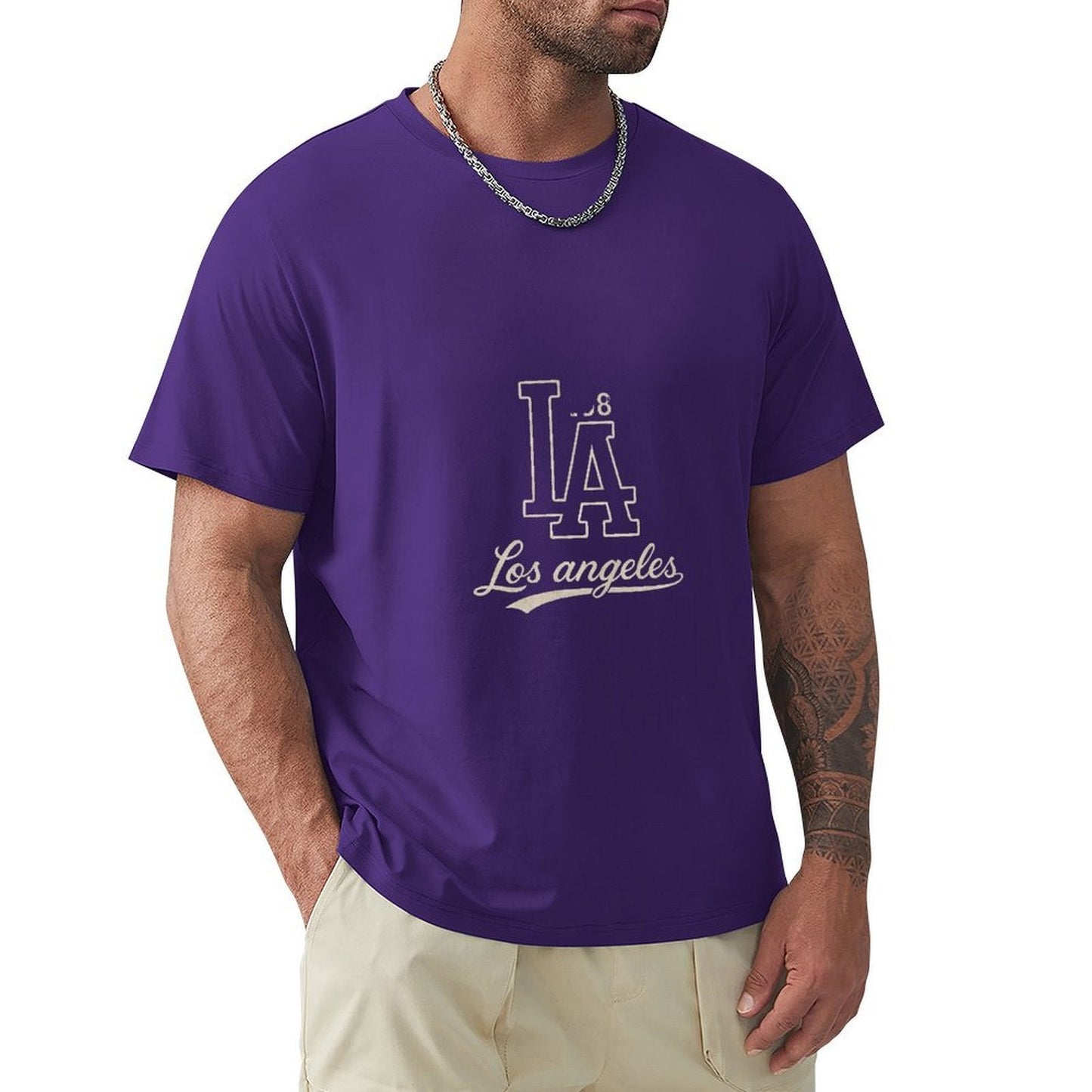 ,Men's Cotton Short - sleeved T-shirt, Breathable Loose - fitting Casual Summer Top, Suitable for Outdoor Activities and Daily Comfortable Wear,Men's T-shirt100%cottonz9ogph5cyb4v - TrendyLookz