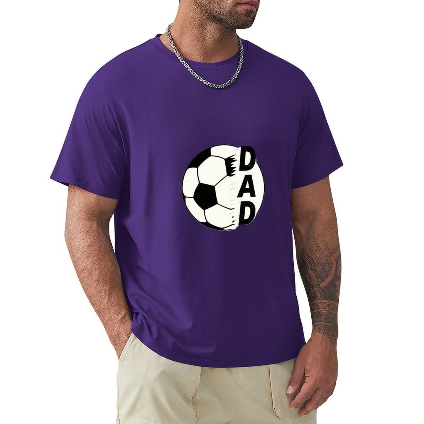 ,Men's Cotton Short - sleeved T-shirt, Breathable Loose - fitting Casual Summer Top, Suitable for Outdoor Activities and Daily Comfortable Wear,Men's T-shirt100%cottonz9ogpbdur8rm - TrendyLookz