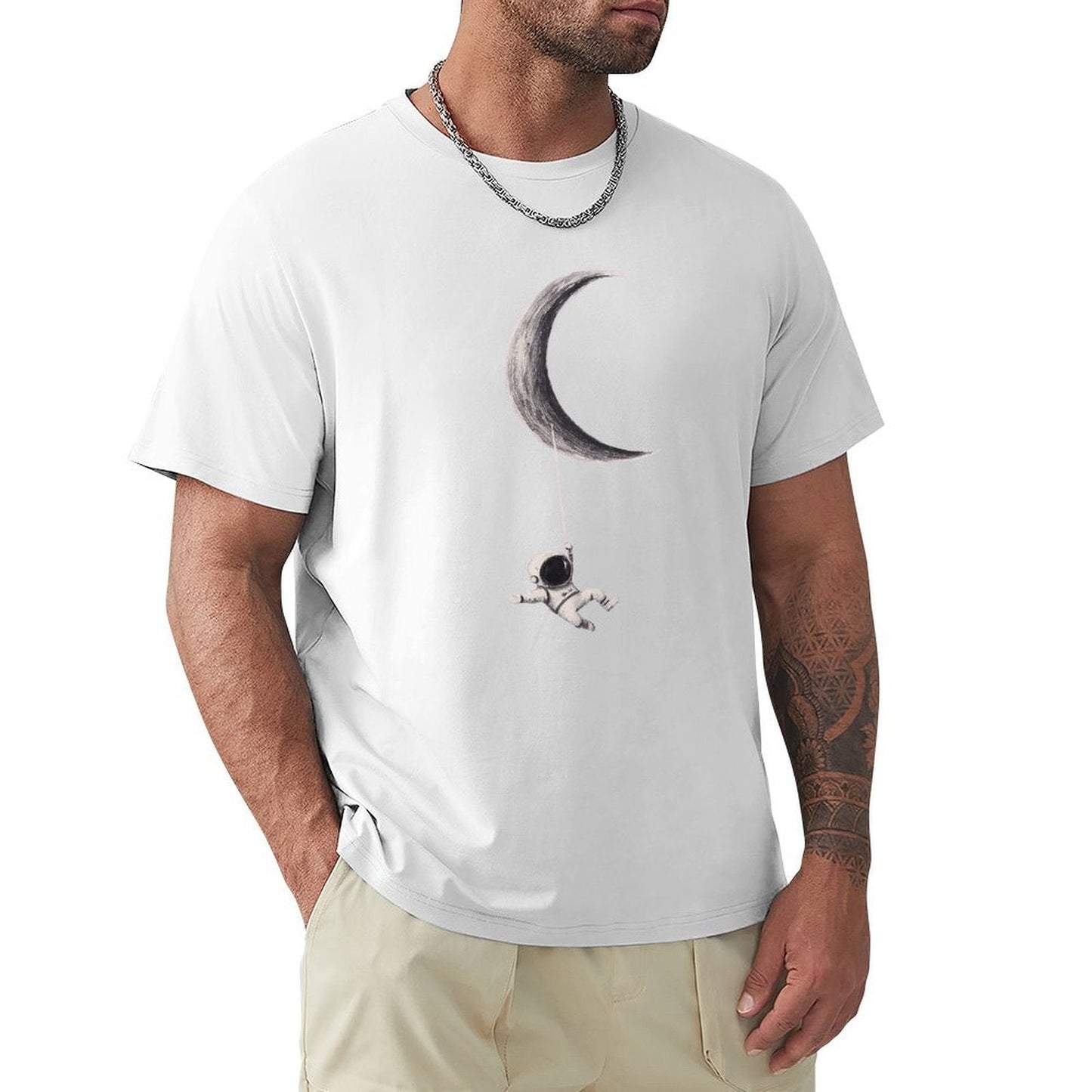 ,Men's Cotton Short - sleeved T-shirt, Breathable Loose - fitting Casual Summer Top, Suitable for Outdoor Activities and Daily Comfortable Wear,Men's T-shirt100%cottonz9ogju2tmppg - TrendyLookz