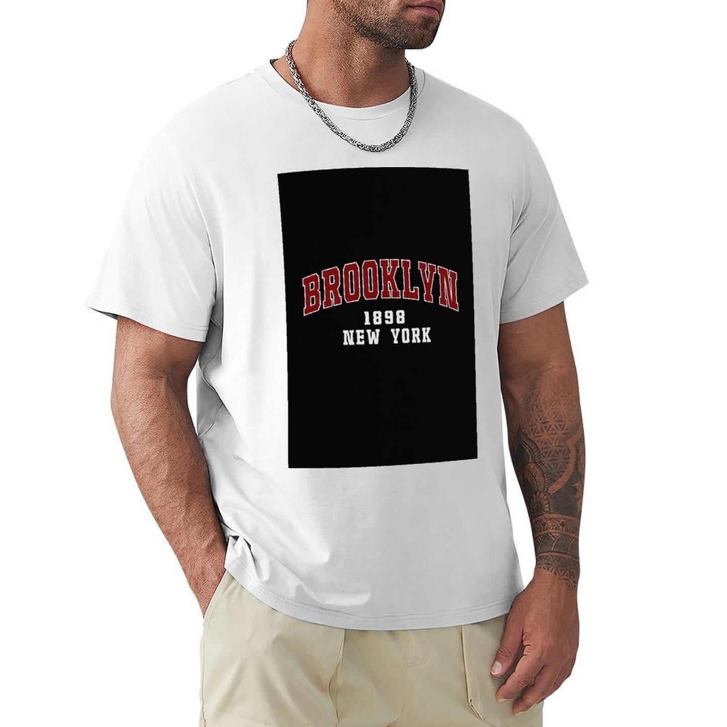 Men's Cotton Short - sleeved T-shirt, Breathable Loose - fitting Casual Summer Top, Suitable for Outdoor Activities and Daily Comfortable Wear,Men's T-shirt100%cottonzxv2owmkduct - TrendyLookz