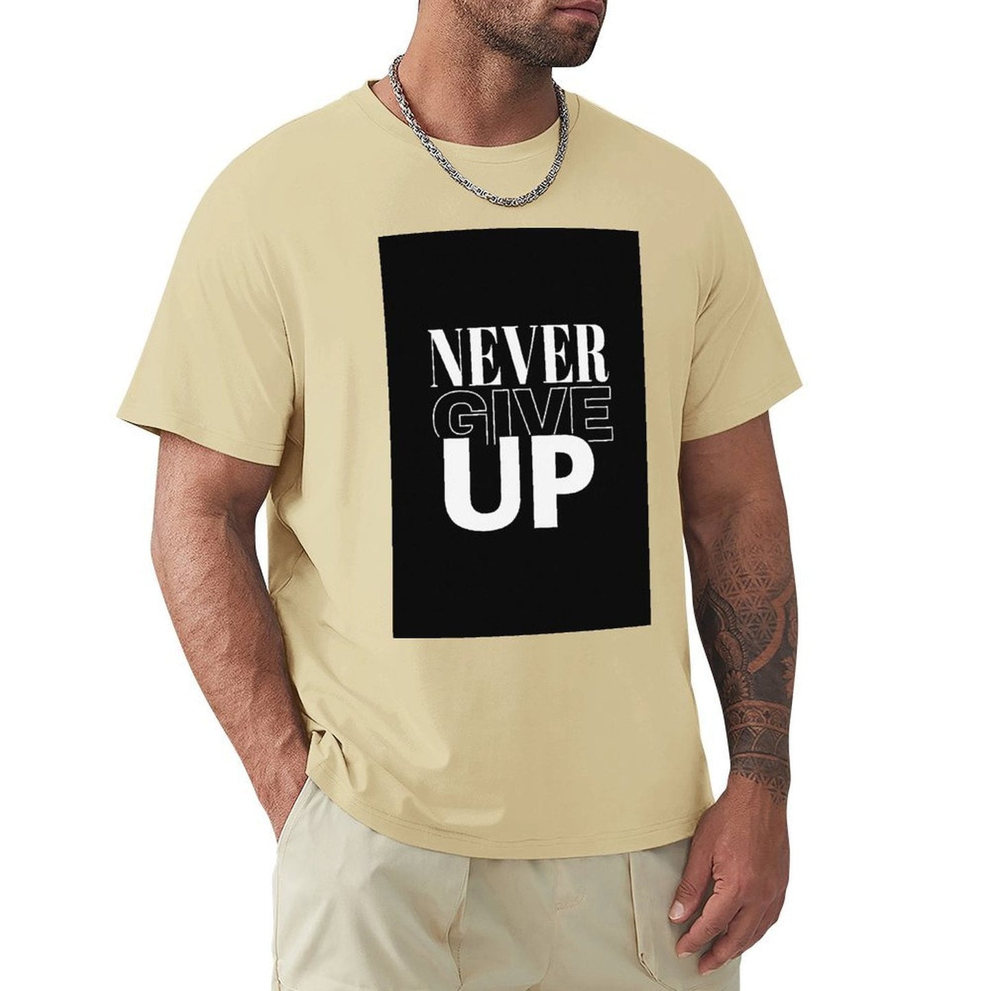 Men's Cotton Short - sleeved T-shirt, Breathable Loose - fitting Casual Summer Top, Suitable for Outdoor Activities and Daily Comfortable Wear,Men's T-shirt100%cottonzxv2oqe5r3be - TrendyLookz