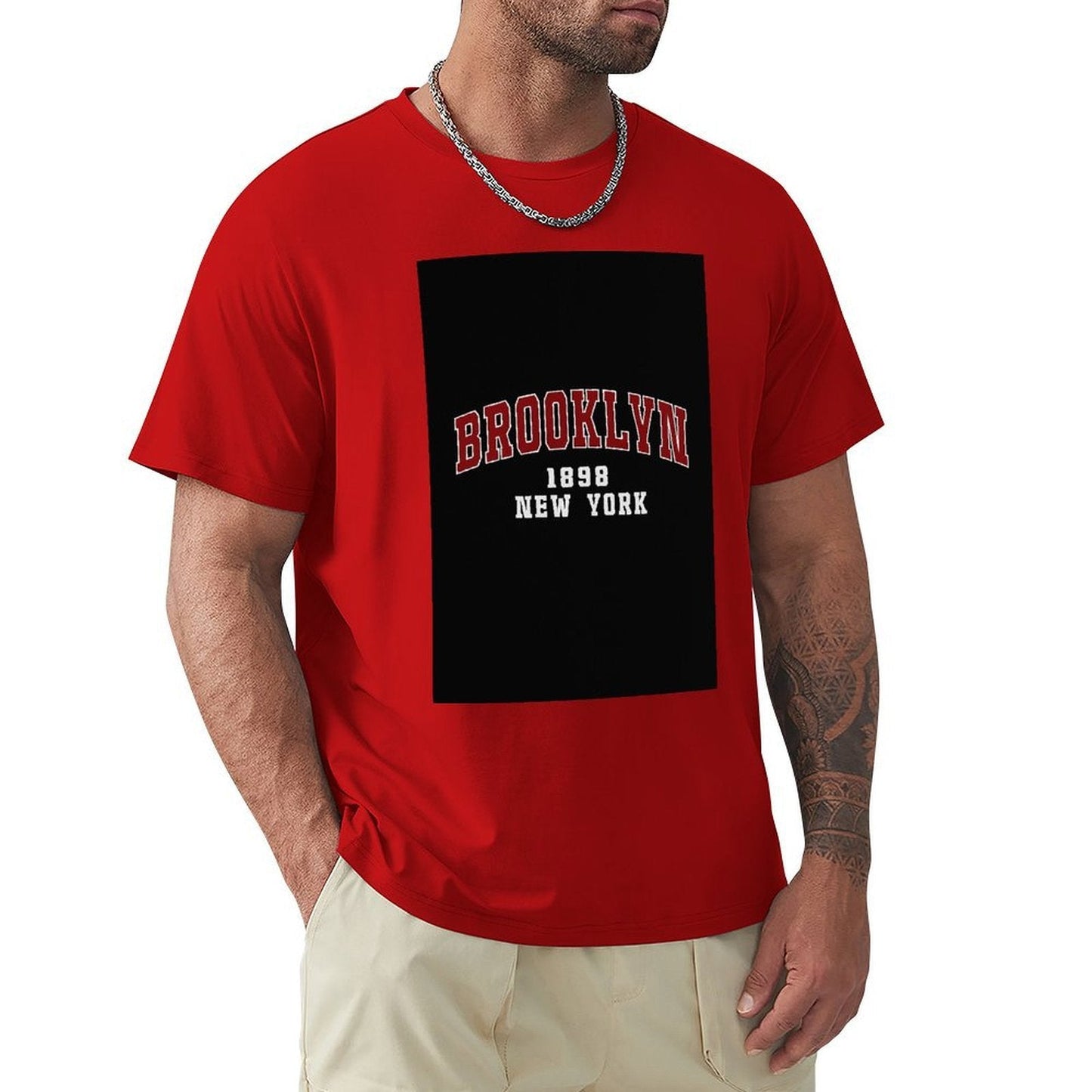 Men's Cotton Short - sleeved T-shirt, Breathable Loose - fitting Casual Summer Top, Suitable for Outdoor Activities and Daily Comfortable Wear,Men's T-shirt100%cottonzxv2owmkduct - TrendyLookz