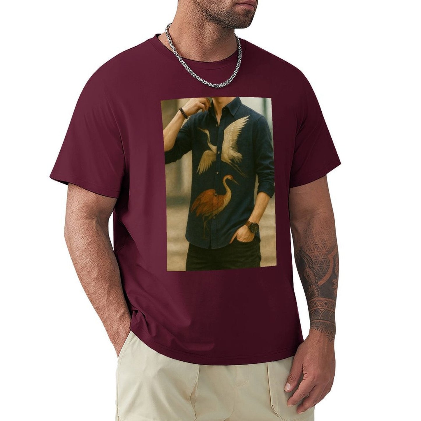 Men's Cotton Short - sleeved T-shirt, Breathable Loose - fitting Casual Summer Top, Suitable for Outdoor Activities and Daily Comfortable Wear,Men's T-shirt100%cottonzxv2oqbf6ele - TrendyLookz