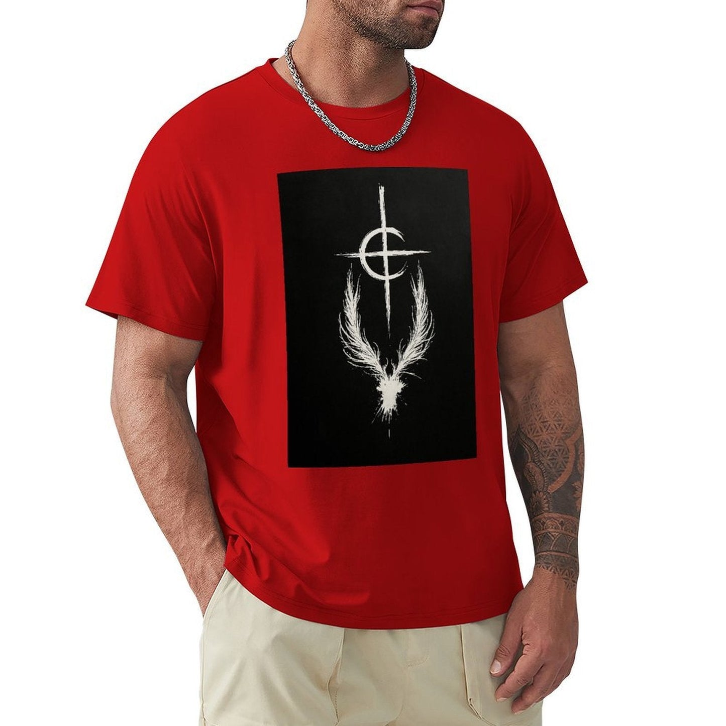 Men's Cotton Short - sleeved T-shirt, Breathable Loose - fitting Casual Summer Top, Suitable for Outdoor Activities and Daily Comfortable Wear,Men's T-shirt100%cottonzxv2owvyj6yv - TrendyLookz