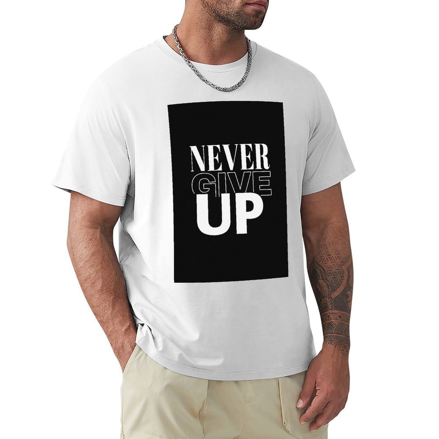 Men's Cotton Short - sleeved T-shirt, Breathable Loose - fitting Casual Summer Top, Suitable for Outdoor Activities and Daily Comfortable Wear,Men's T-shirt100%cottonzxv2oqe5r3be - TrendyLookz