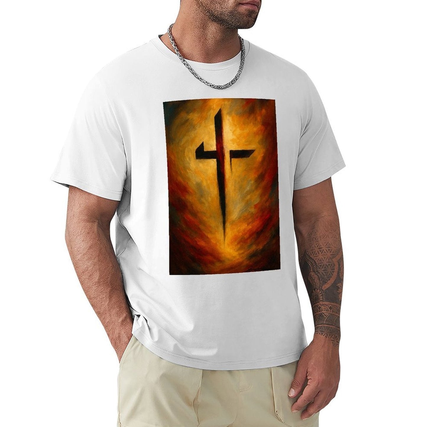 Men's Cotton Short - sleeved T-shirt, Breathable Loose - fitting Casual Summer Top, Suitable for Outdoor Activities and Daily Comfortable Wear,Men's T-shirt100%cottonzxv2oqvw4hxx - TrendyLookz