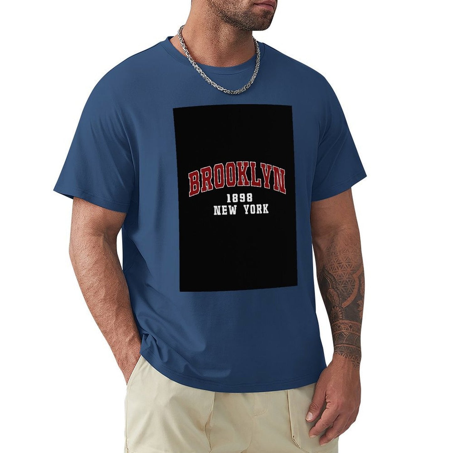 Men's Cotton Short - sleeved T-shirt, Breathable Loose - fitting Casual Summer Top, Suitable for Outdoor Activities and Daily Comfortable Wear,Men's T-shirt100%cottonzxv2owmkduct - TrendyLookz