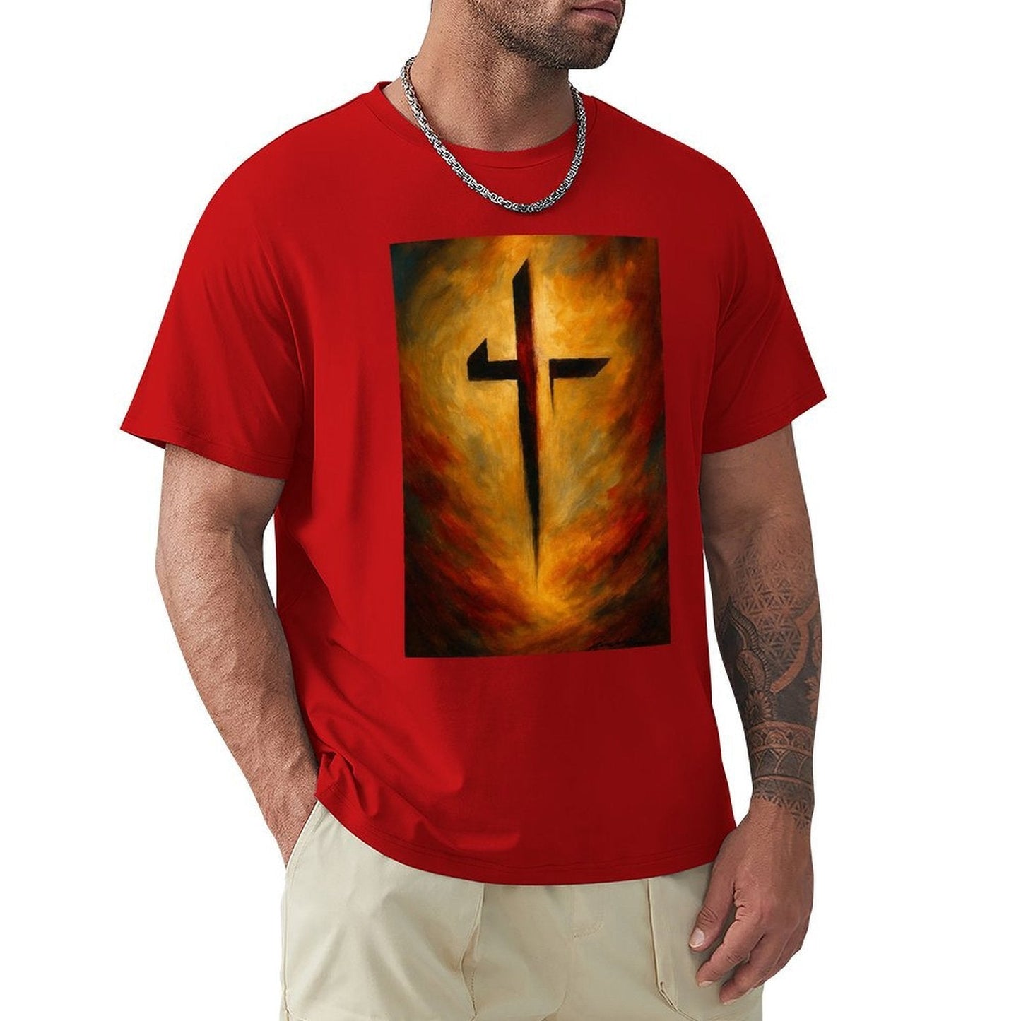 Men's Cotton Short - sleeved T-shirt, Breathable Loose - fitting Casual Summer Top, Suitable for Outdoor Activities and Daily Comfortable Wear,Men's T-shirt100%cottonzxv2oqvw4hxx - TrendyLookz