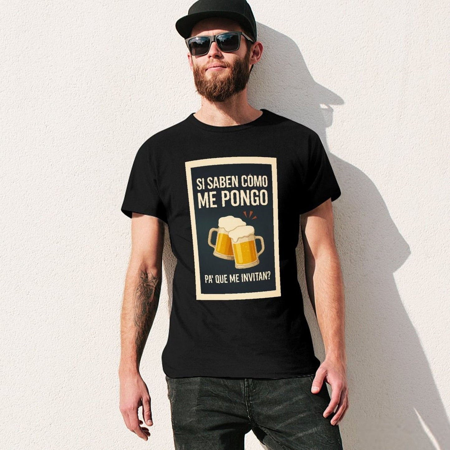 Men's Cotton Short - sleeved T-shirt, Breathable Loose - fitting Casual Summer Top, Suitable for Outdoor Activities and Daily Comfortable Wear,Men's T-shirt100%cottonzxvsgxzf56ms - TrendyLookz
