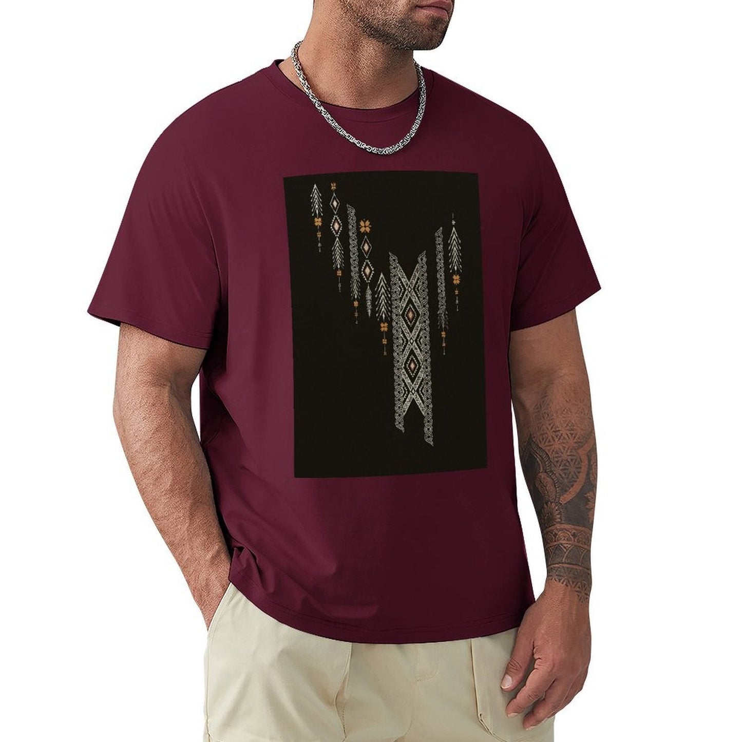 Men's Cotton Short - sleeved T-shirt, Breathable Loose - fitting Casual Summer Top, Suitable for Outdoor Activities and Daily Comfortable Wear,Men's T-shirt100%cottonzxvsykg9etzv - TrendyLookz