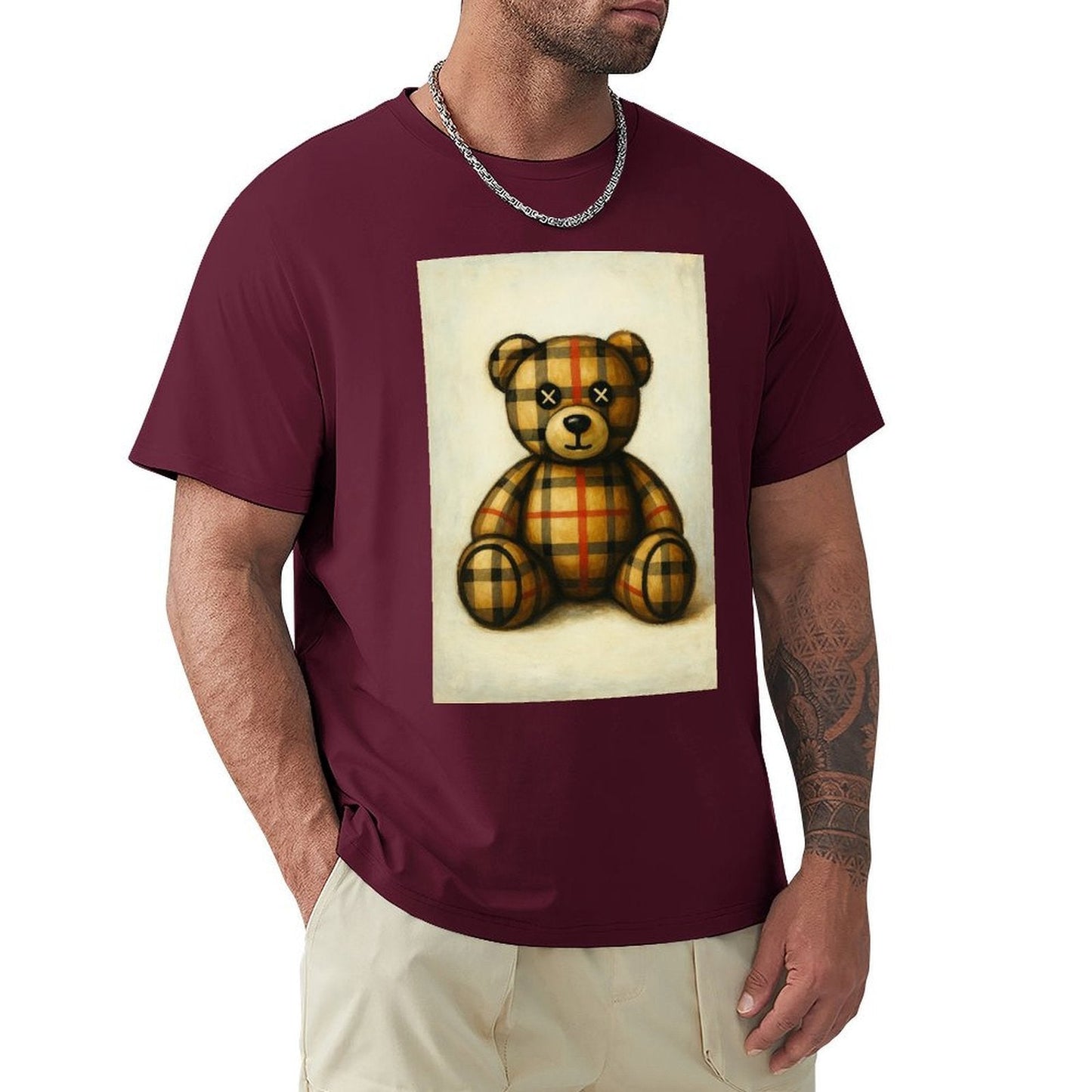 Men's Cotton Short - sleeved T-shirt, Breathable Loose - fitting Casual Summer Top, Suitable for Outdoor Activities and Daily Comfortable Wear,Men's T-shirt100%cottonzxvsgxuyzu0t - TrendyLookz