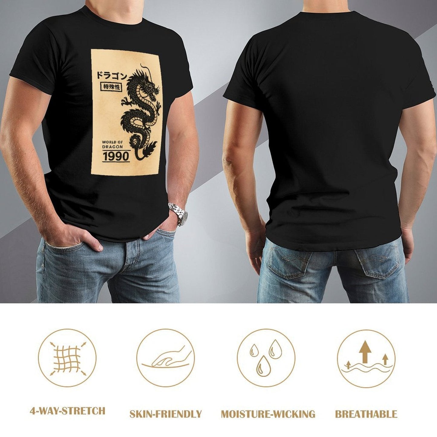 Men's Cotton Short - sleeved T-shirt, Breathable Loose - fitting Casual Summer Top, Suitable for Outdoor Activities and Daily Comfortable Wear,Men's T-shirt100%cottonzxvsy33pvcdq - TrendyLookz