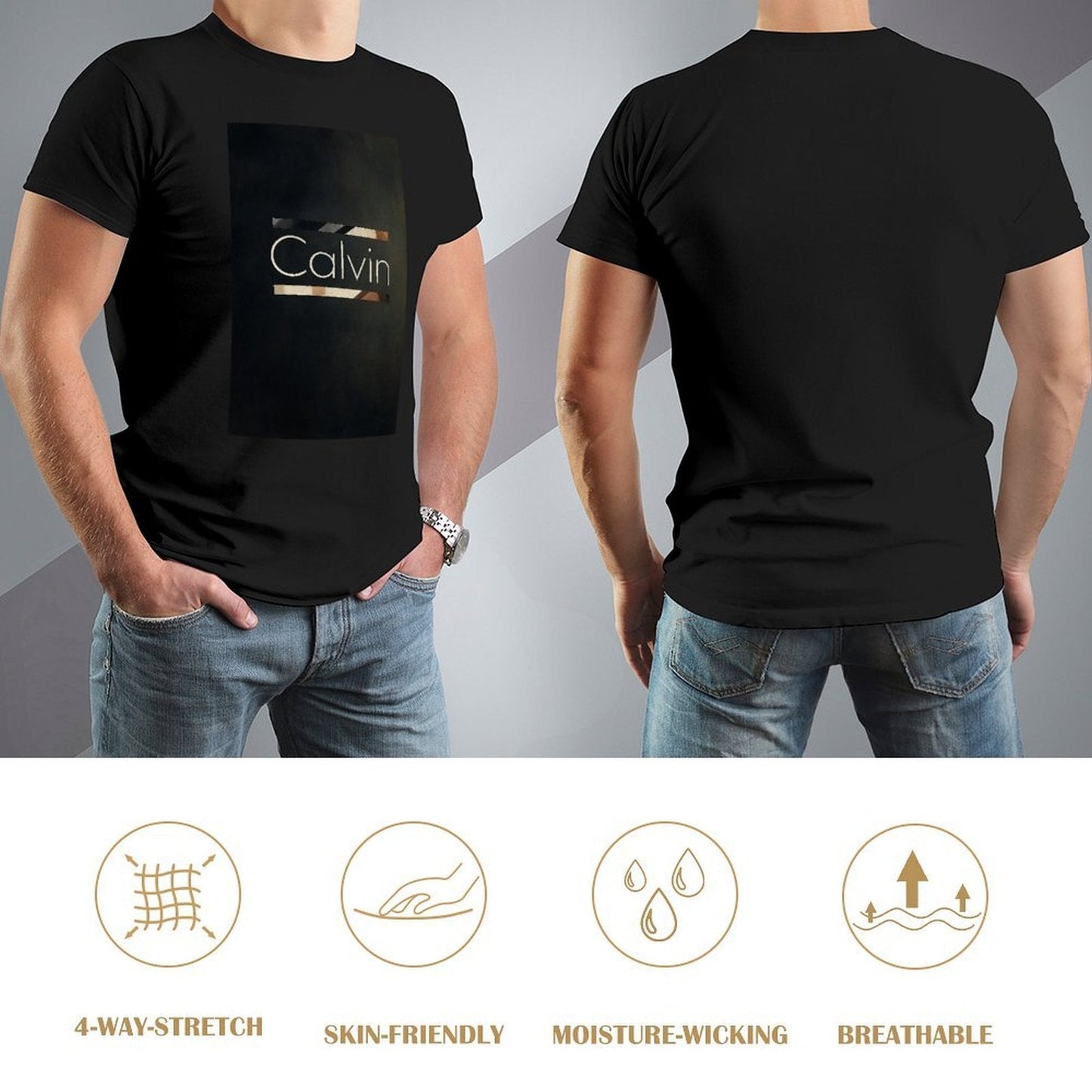 Men's Cotton Short - sleeved T-shirt, Breathable Loose - fitting Casual Summer Top, Suitable for Outdoor Activities and Daily Comfortable Wear,Men's T-shirt100%cottonzxvsgxlo44vp - TrendyLookz
