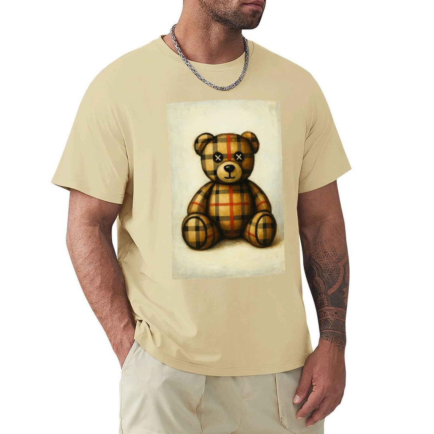 Men's Cotton Short - sleeved T-shirt, Breathable Loose - fitting Casual Summer Top, Suitable for Outdoor Activities and Daily Comfortable Wear,Men's T-shirt100%cottonzxvsgxuyzu0t - TrendyLookz