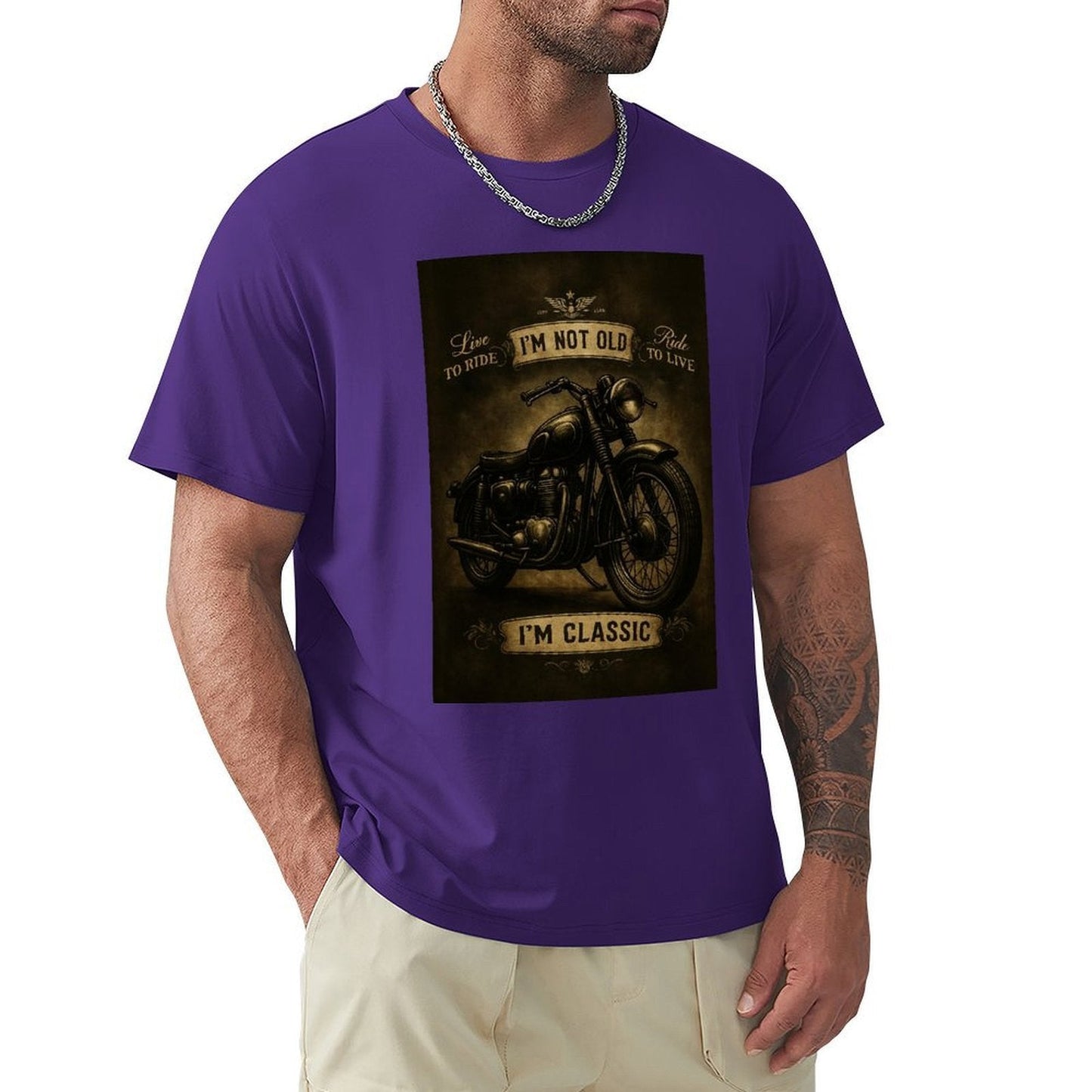 Men's Cotton Short - sleeved T-shirt, Breathable Loose - fitting Casual Summer Top, Suitable for Outdoor Activities and Daily Comfortable Wear,Men's T-shirt100%cottonzxvsy3pg0cvq - TrendyLookz
