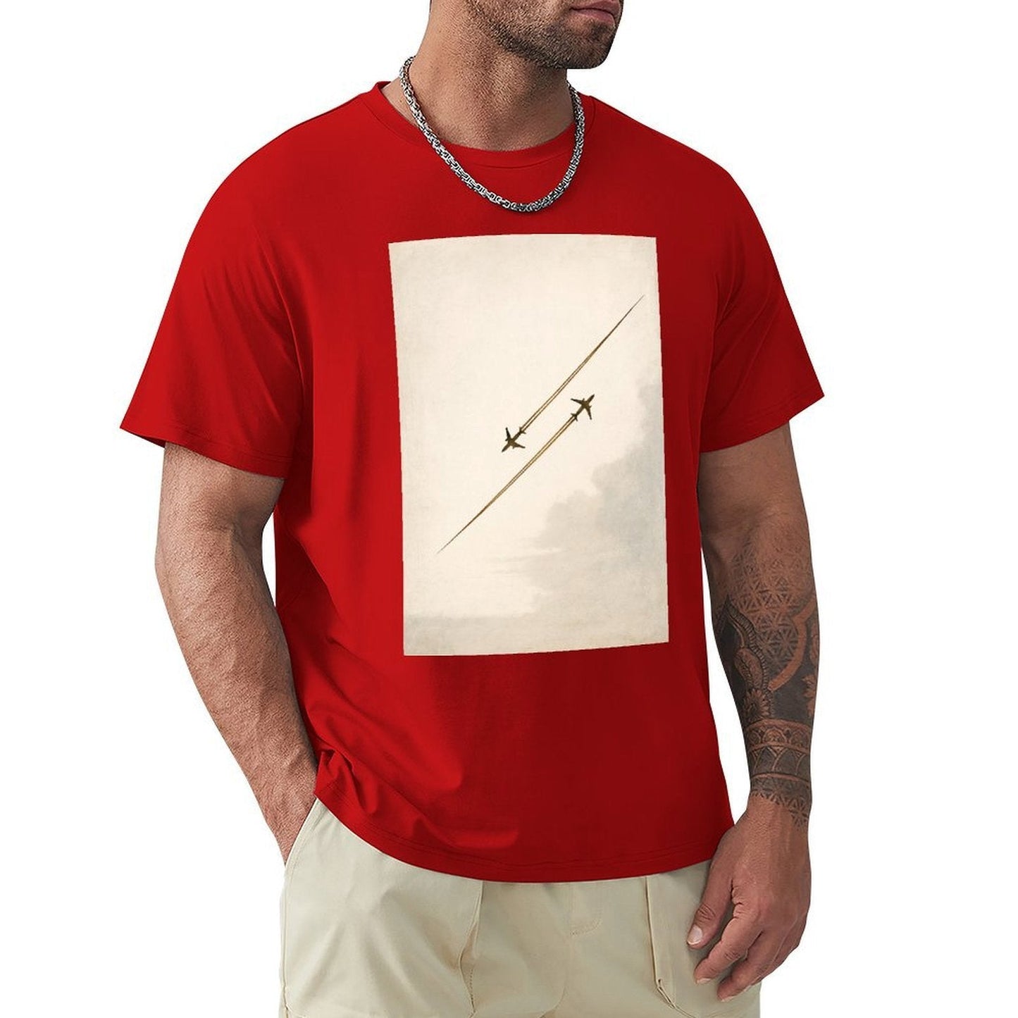 Men's Cotton Short - sleeved T-shirt, Breathable Loose - fitting Casual Summer Top, Suitable for Outdoor Activities and Daily Comfortable Wear,Men's T-shirt100%cottonzxvsy3uozvqs - TrendyLookz