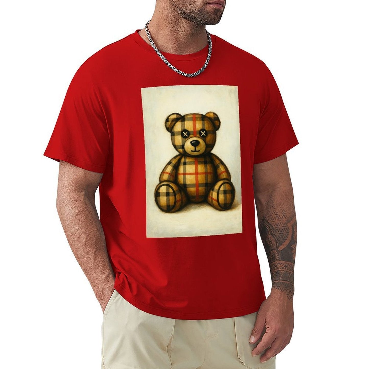 Men's Cotton Short - sleeved T-shirt, Breathable Loose - fitting Casual Summer Top, Suitable for Outdoor Activities and Daily Comfortable Wear,Men's T-shirt100%cottonzxvsgxuyzu0t - TrendyLookz