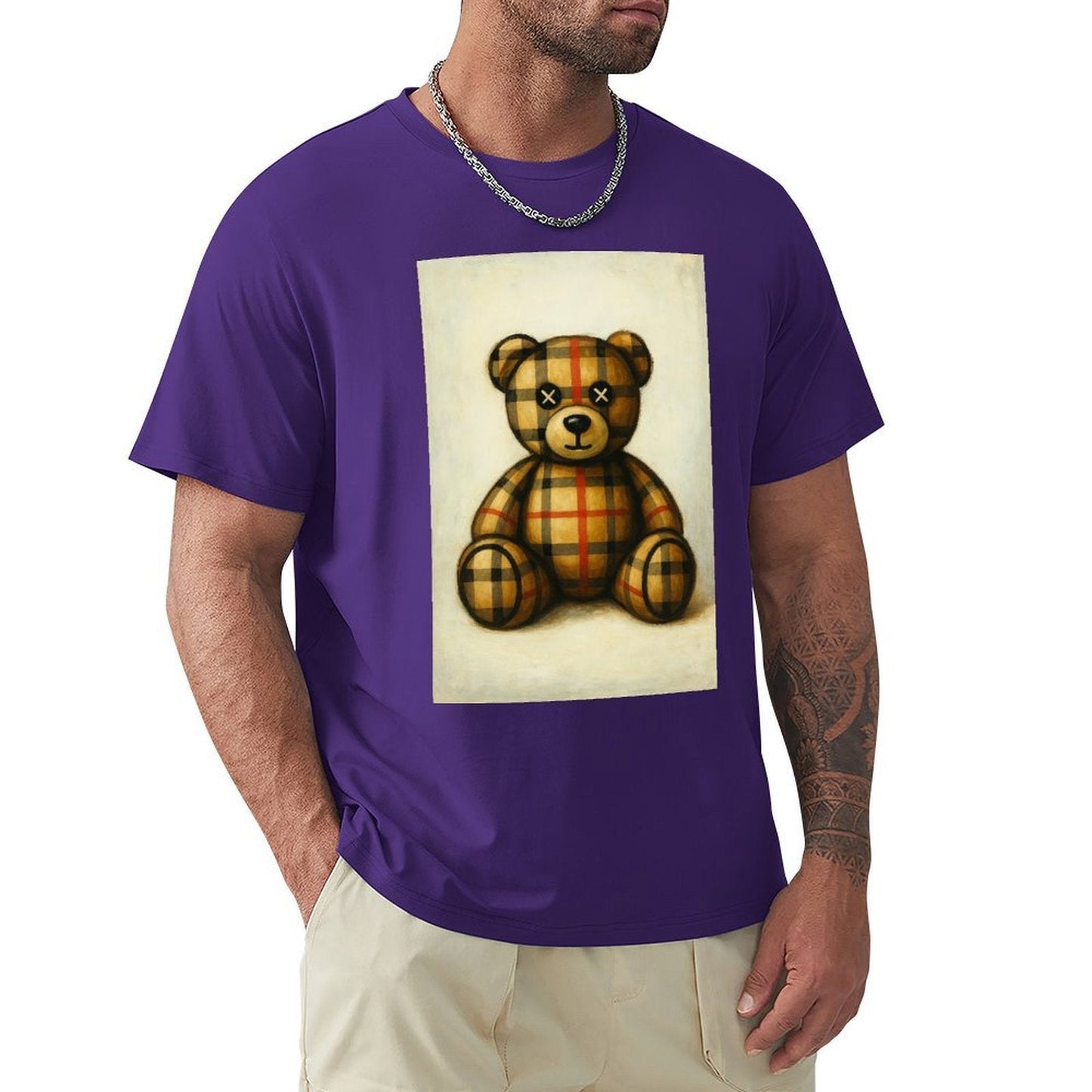 Men's Cotton Short - sleeved T-shirt, Breathable Loose - fitting Casual Summer Top, Suitable for Outdoor Activities and Daily Comfortable Wear,Men's T-shirt100%cottonzxvsgxuyzu0t - TrendyLookz