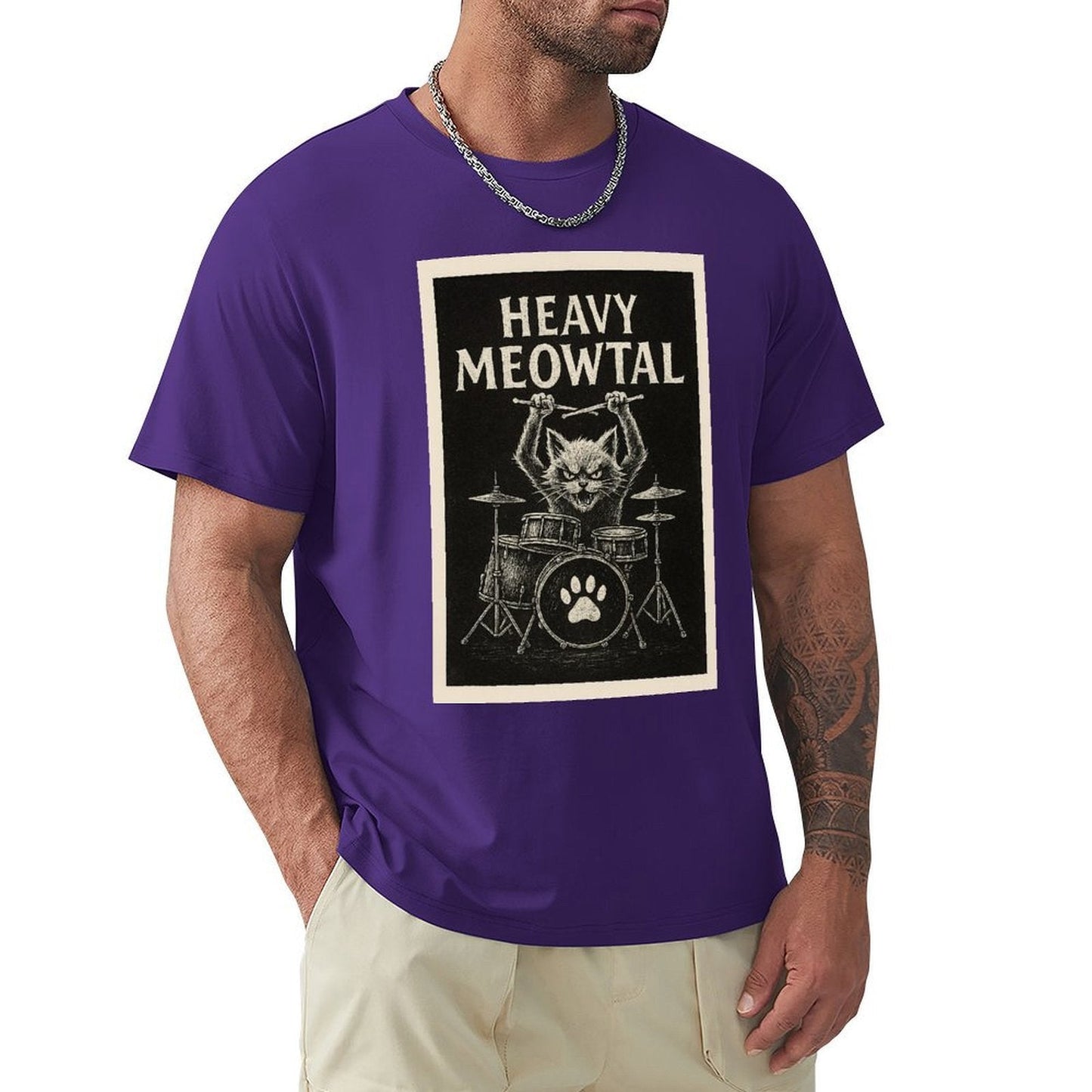 Men's Cotton Short - sleeved T-shirt, Breathable Loose - fitting Casual Summer Top, Suitable for Outdoor Activities and Daily Comfortable Wear,Men's T-shirt100%cottonzxvsgx3tdvps - TrendyLookz