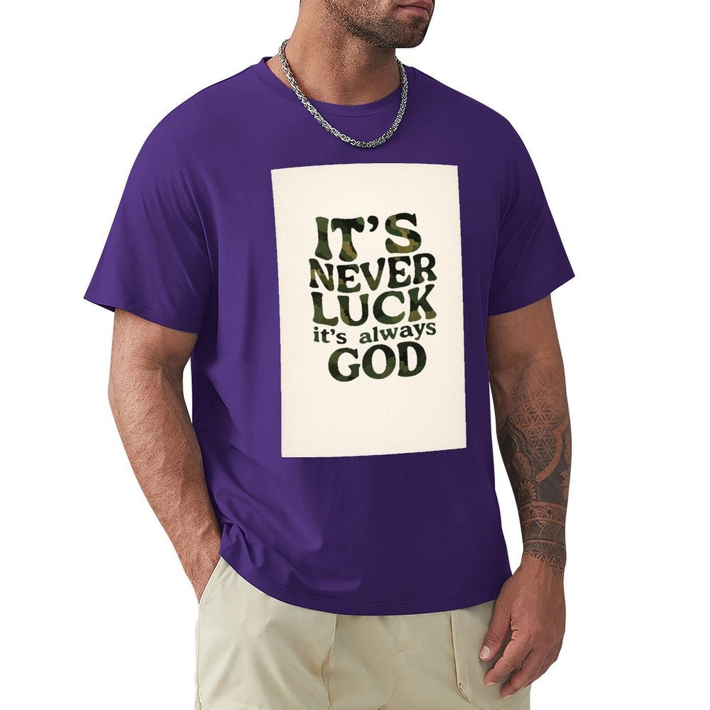 Men's Cotton Short - sleeved T-shirt, Breathable Loose - fitting Casual Summer Top, Suitable for Outdoor Activities and Daily Comfortable Wear,Men's T-shirt100%cottonzxvsgzbp46qr - TrendyLookz