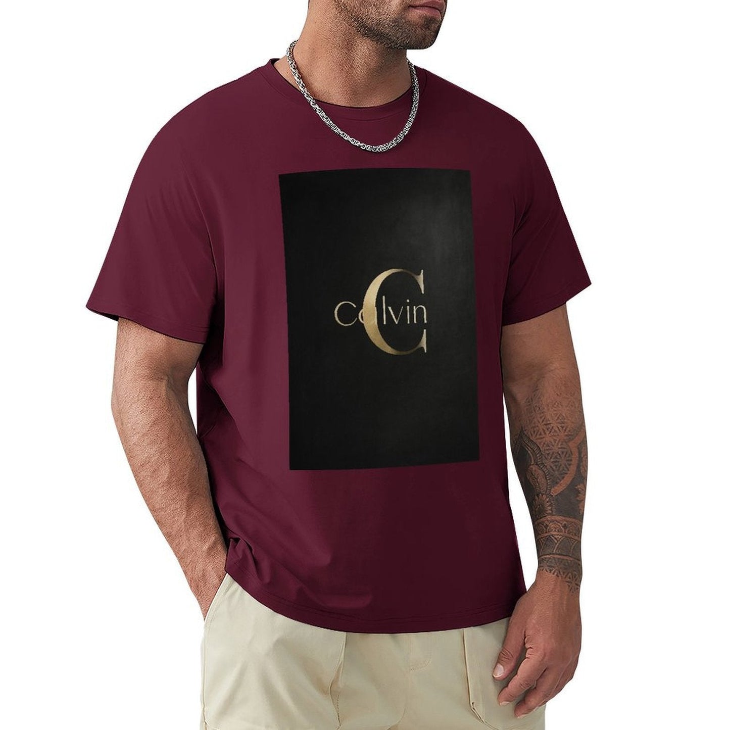 Men's Cotton Short - sleeved T-shirt, Breathable Loose - fitting Casual Summer Top, Suitable for Outdoor Activities and Daily Comfortable Wear,Men's T-shirt100%cottonzxvsgxkwc3rq - TrendyLookz