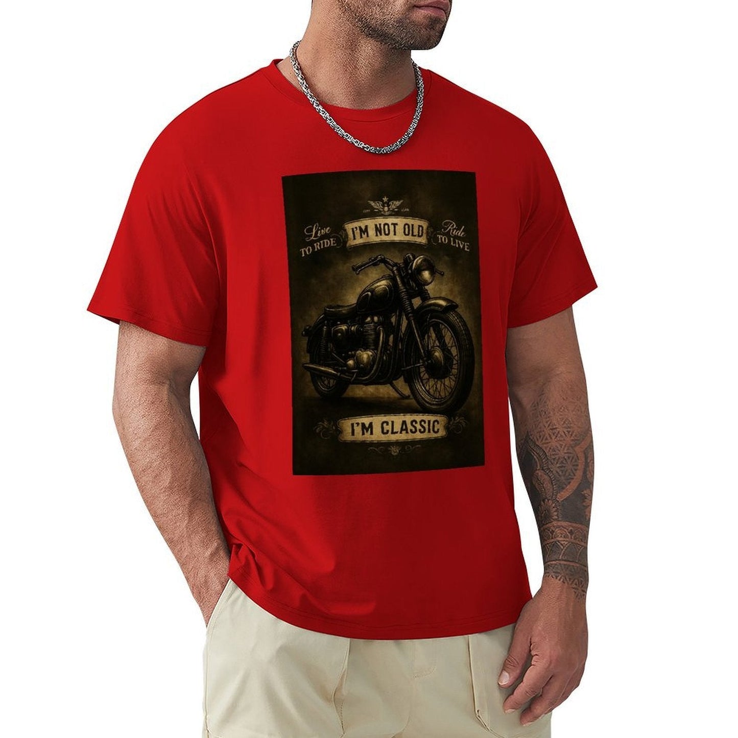 Men's Cotton Short - sleeved T-shirt, Breathable Loose - fitting Casual Summer Top, Suitable for Outdoor Activities and Daily Comfortable Wear,Men's T-shirt100%cottonzxvsy3pg0cvq - TrendyLookz