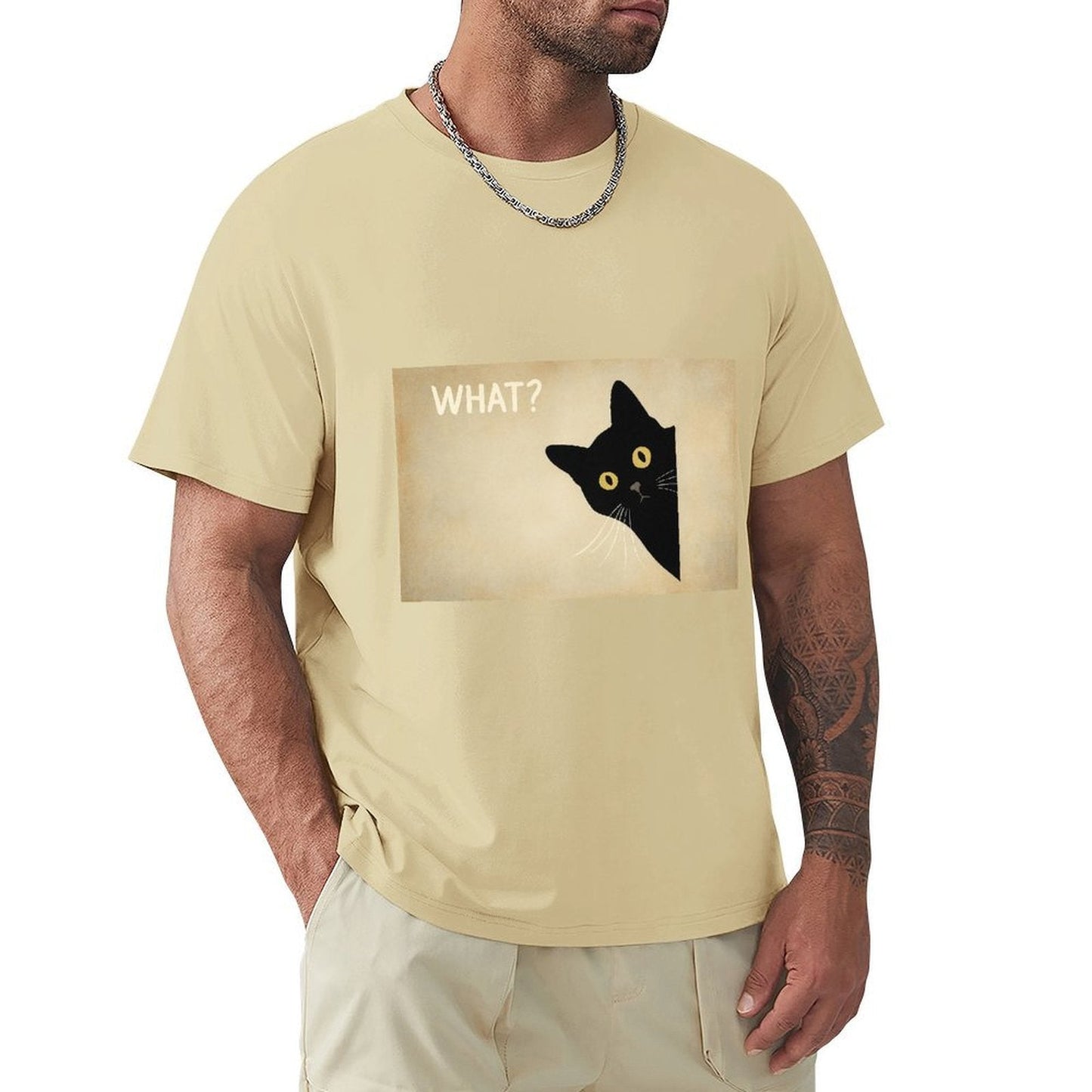Men's Cotton Short - sleeved T-shirt, Breathable Loose - fitting Casual Summer Top, Suitable for Outdoor Activities and Daily Comfortable Wear,Men's T-shirt100%cottonzxvsgxy55c26 - TrendyLookz