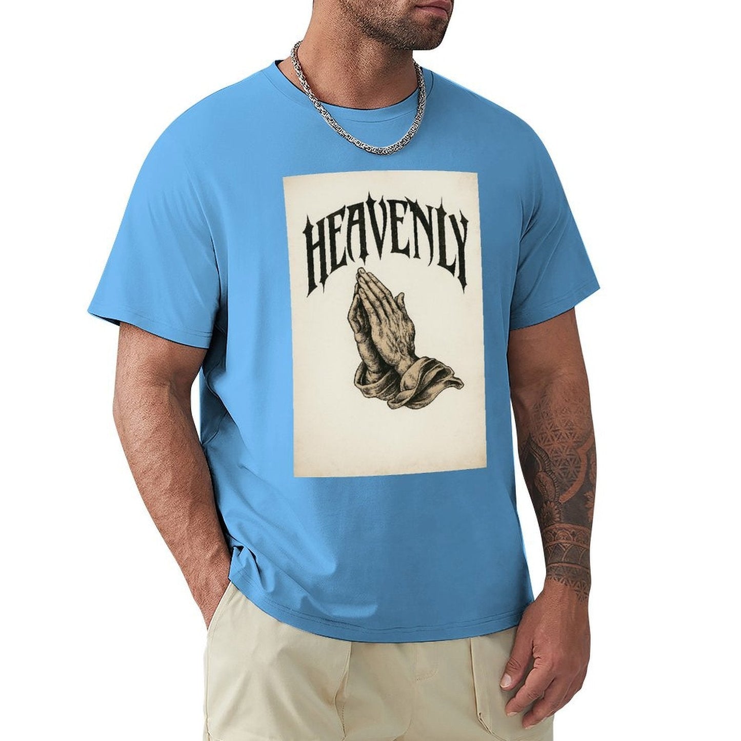 Men's Cotton Short - sleeved T-shirt, Breathable Loose - fitting Casual Summer Top, Suitable for Outdoor Activities and Daily Comfortable Wear,Men's T-shirt100%cottonzxvsy3zdy5yc - TrendyLookz