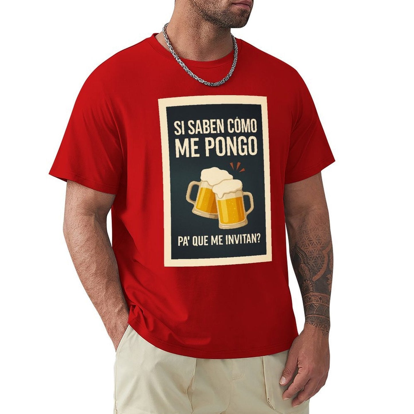 Men's Cotton Short - sleeved T-shirt, Breathable Loose - fitting Casual Summer Top, Suitable for Outdoor Activities and Daily Comfortable Wear,Men's T-shirt100%cottonzxvsgxzf56ms - TrendyLookz