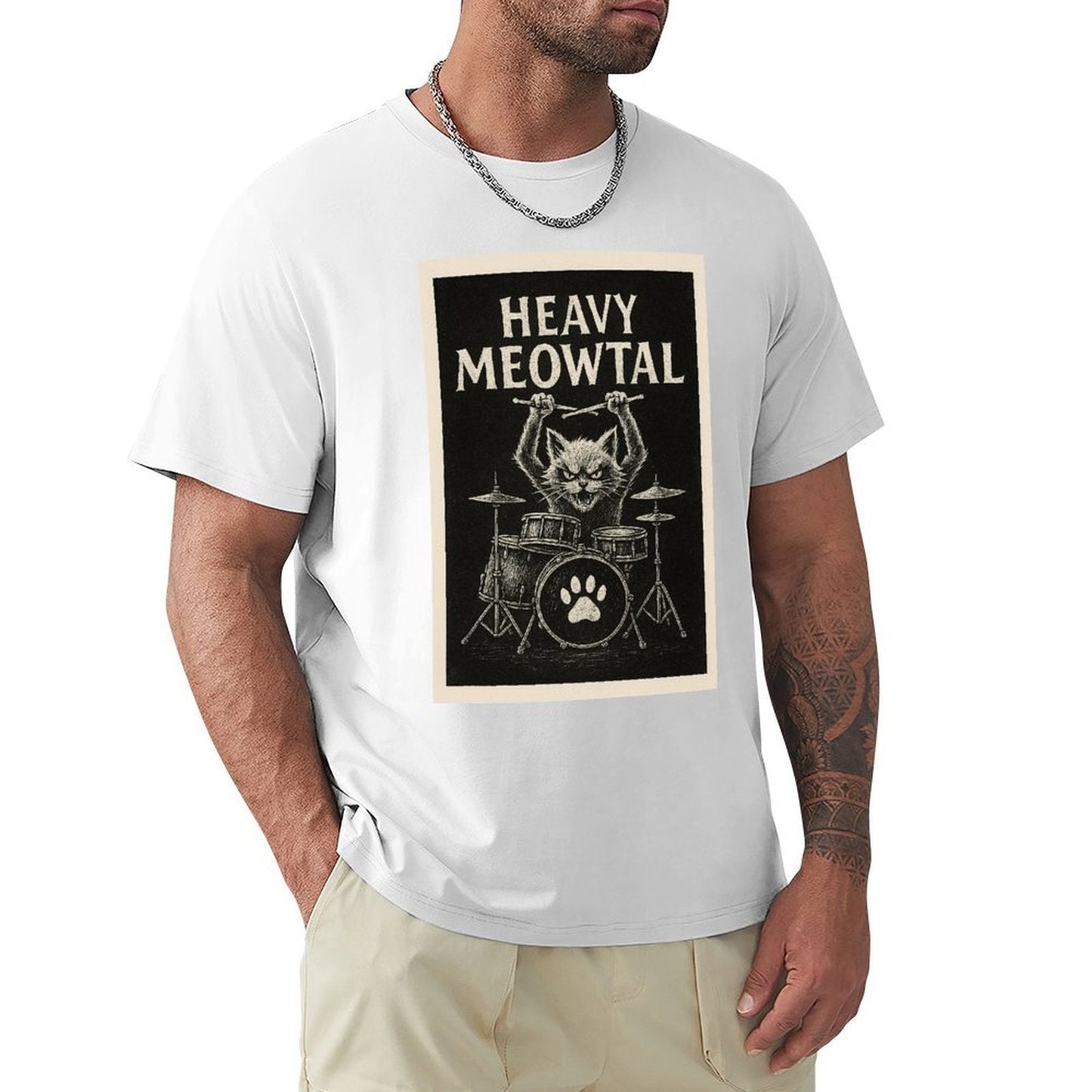Men's Cotton Short - sleeved T-shirt, Breathable Loose - fitting Casual Summer Top, Suitable for Outdoor Activities and Daily Comfortable Wear,Men's T-shirt100%cottonzxvsgx3tdvps - TrendyLookz