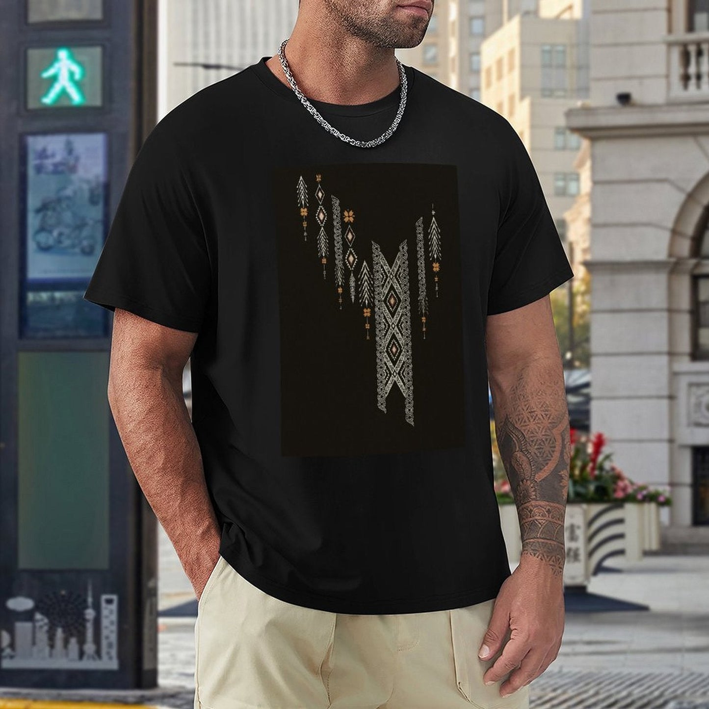 Men's Cotton Short - sleeved T-shirt, Breathable Loose - fitting Casual Summer Top, Suitable for Outdoor Activities and Daily Comfortable Wear,Men's T-shirt100%cottonzxvsykg9etzv - TrendyLookz