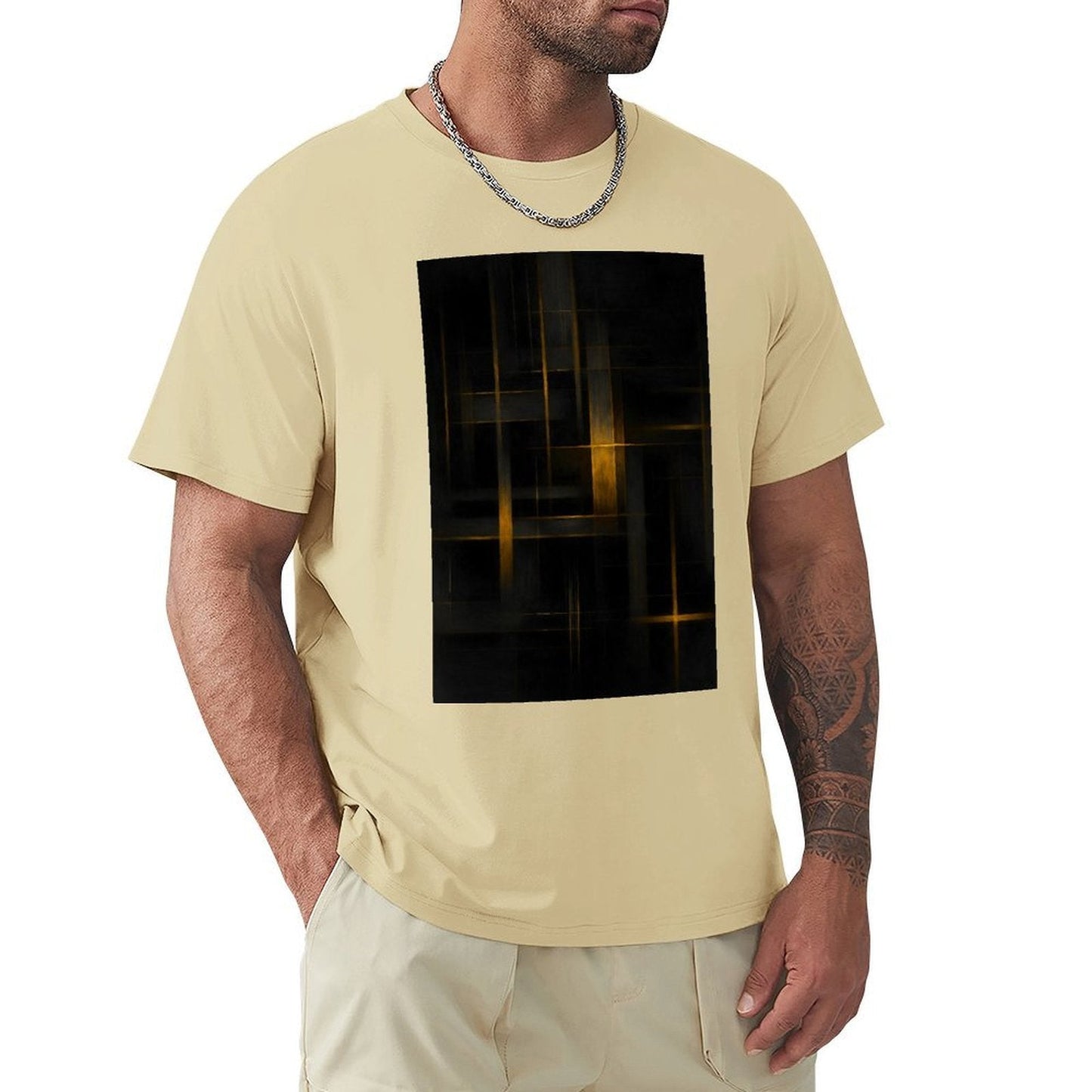 Men's Cotton Short - sleeved T-shirt, Breathable Loose - fitting Casual Summer Top, Suitable for Outdoor Activities and Daily Comfortable Wear,Men's T-shirt100%cottonzxvsgzyhme1r - TrendyLookz