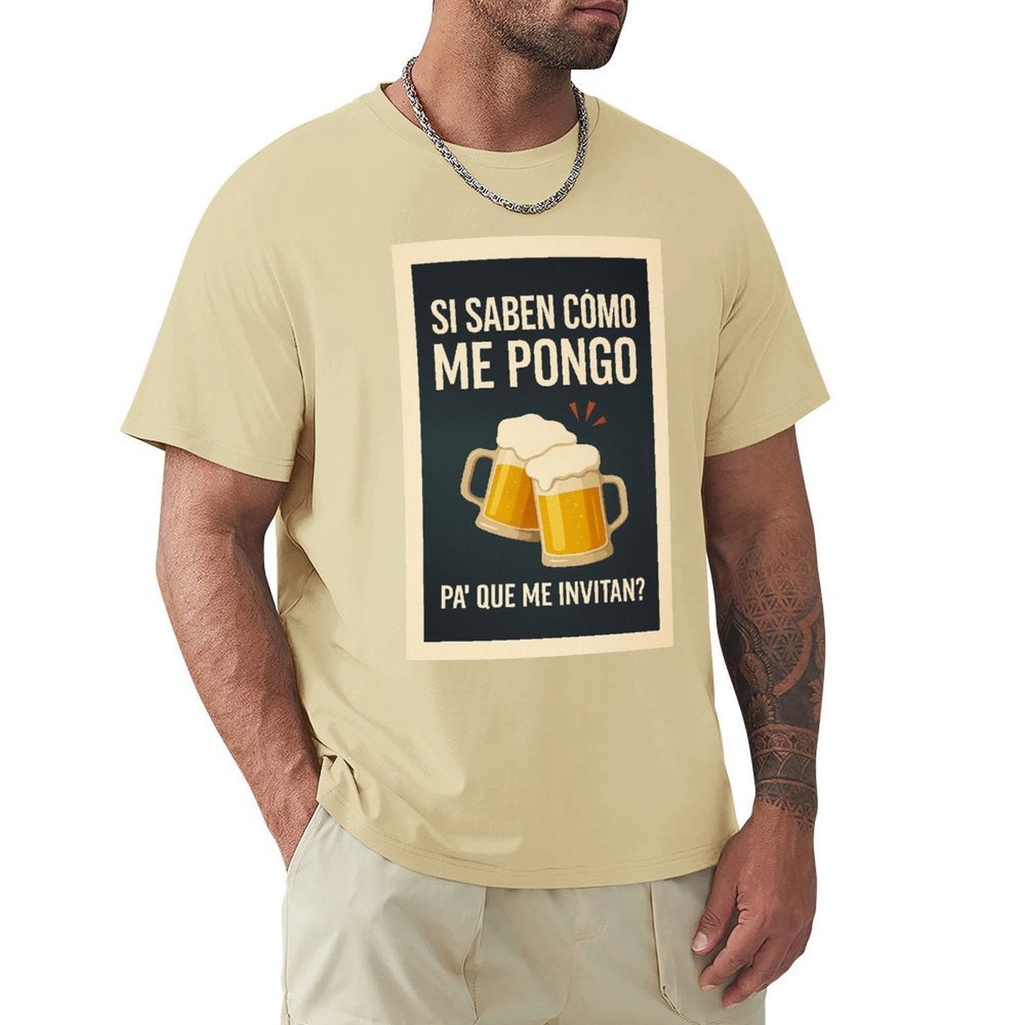 Men's Cotton Short - sleeved T-shirt, Breathable Loose - fitting Casual Summer Top, Suitable for Outdoor Activities and Daily Comfortable Wear,Men's T-shirt100%cottonzxvsgxzf56ms - TrendyLookz