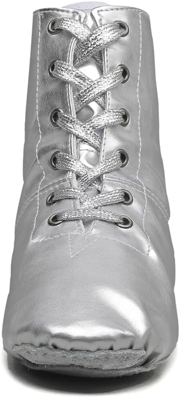 MSMAX Women Jazz Dance Shoes Dancing Ankle Boots for Men - TrendyLookz