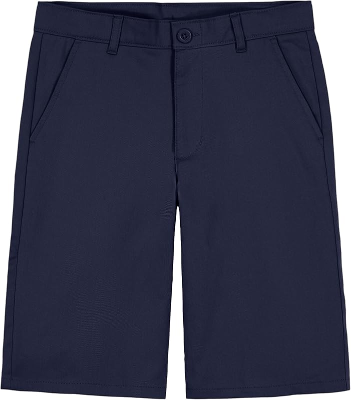 Nautica Boys' School Uniform Flat Front Twill Short - TrendyLookz
