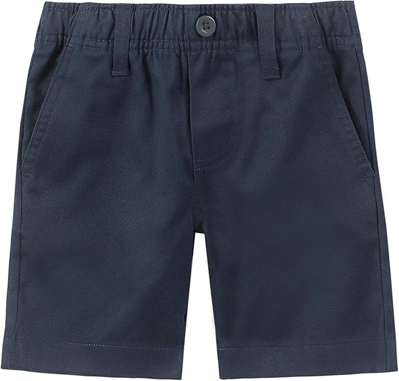 Nautica Boys' School Uniform Flat Front Twill Short - TrendyLookz