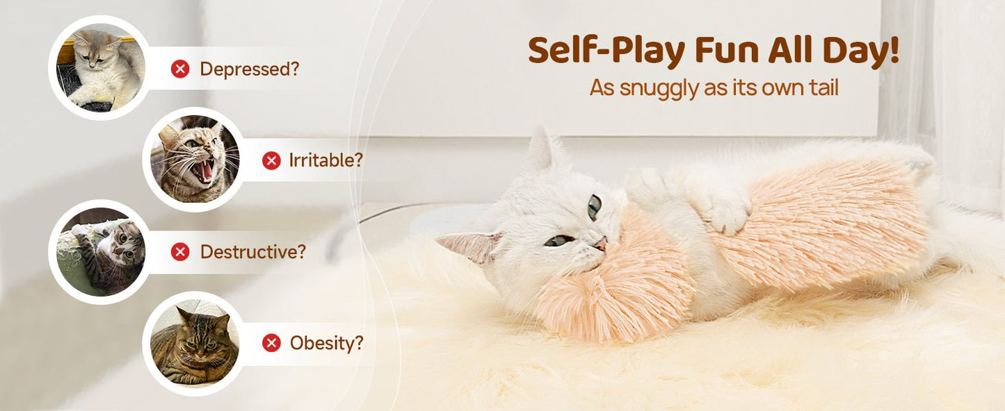 Potaroma Cat Toys Pillows, 3 Pack, Soft and Durable Crinkle Sound with Catnip Inside, Interactive Indoor Kitten Kicker, Promotes Kitty Exercise - TrendyLookz