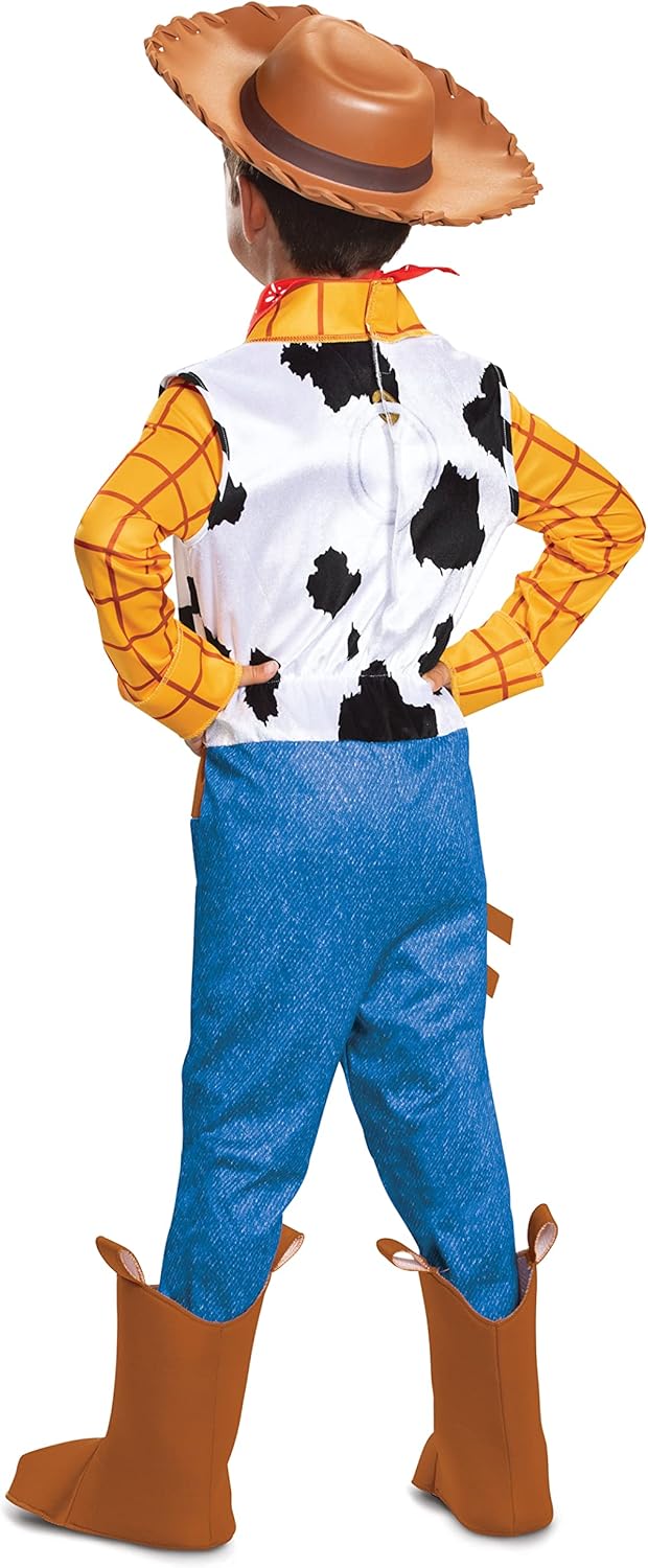 Woody Costume, Official Disney Pixar Toy Story 4 Deluxe Boys Costume