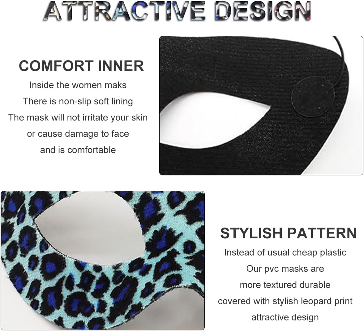 Masquerade Mask for Women Lace Mask for Halloween Carnival Mardi Gras Party Costume