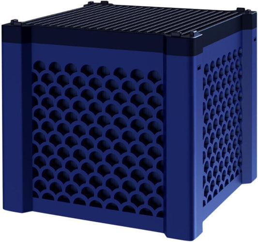 Generisch Aktivkohle Aquarium, Clever-Cube Aktivkohle Pferde,Eco Aquarium Wasserreiniger Würfel,Aktivkohlefilter Pferdetränke,Eco-Aquarium Wassertrog Purifier Cube,Für Teiche,Aquarium,Vorratstank