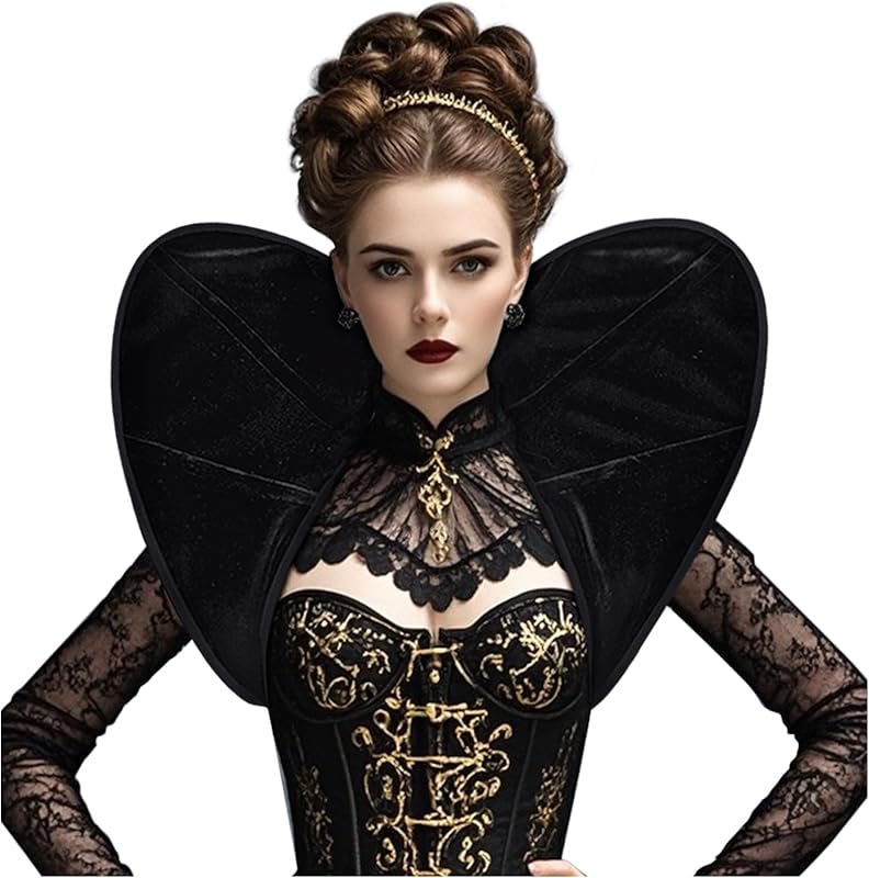 Joukavor Velvet Victorian Collar Women Gothic Vampire Neck Collar for Cosplay