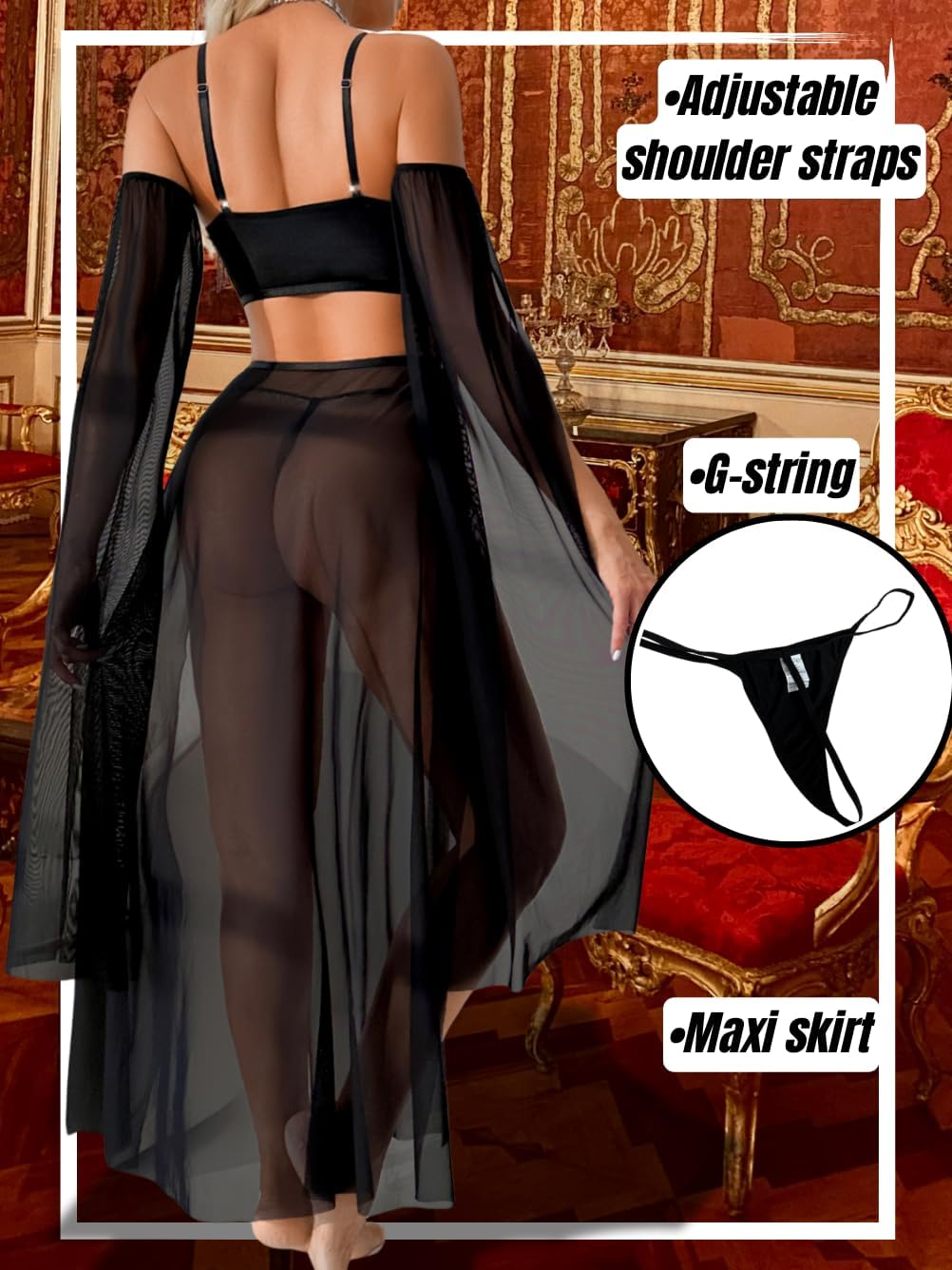 Exotic Wear Dancer Outfits,High Slit Skirt Sexy Lingerie For Women,Belly Dance Costume Cosplay Festival