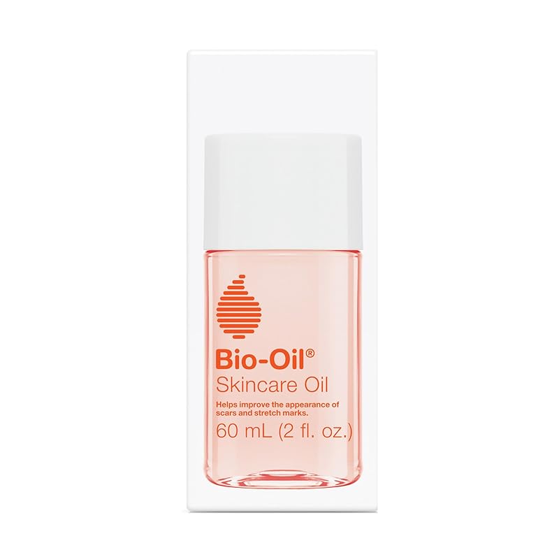Bio-Oil Skincare Body Oil Serum for Scars and Stretch Marks, Face and Body Moisturizer with Vitamin E & A for Sensitive Dry Skin, Dermatologist Recommended, Non-Comedogenic, 4.2 Oz