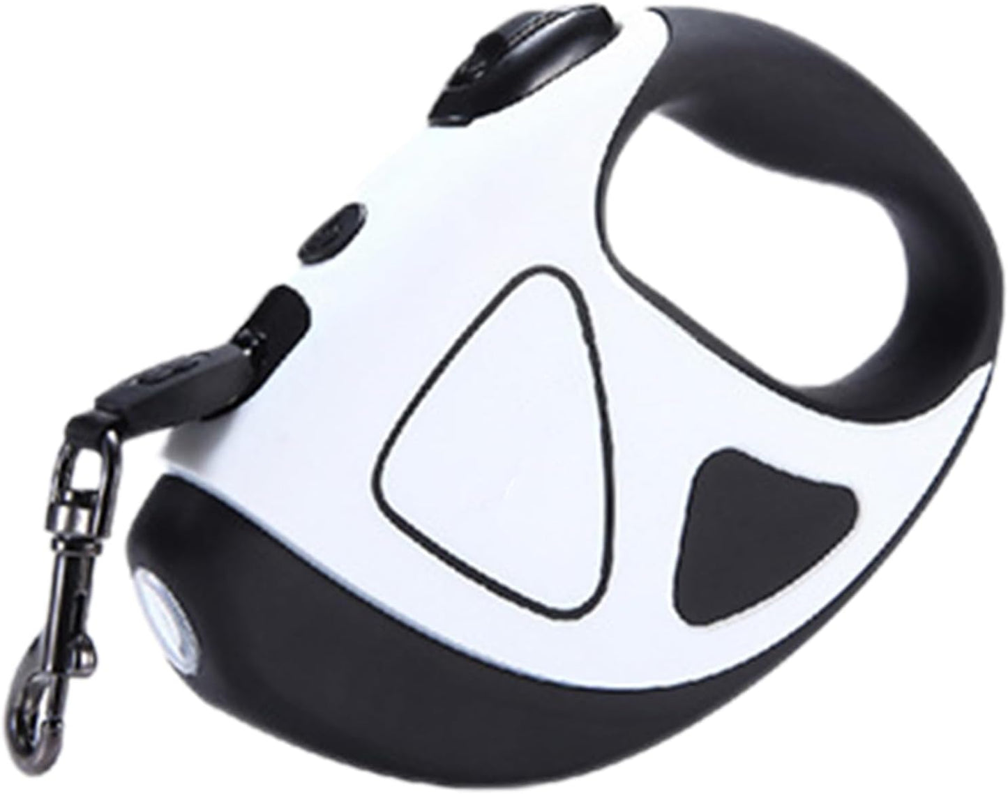 Ausziehbare Hundeleine, LED Leine mit Akku, hohe Stränge aus Nylon, 10ft ausziehbare Länge, Rutschfester Griff, für Walking, Joggen, Laufen, Hiking, 7,09 x 1,57 x 5,12 Zoll