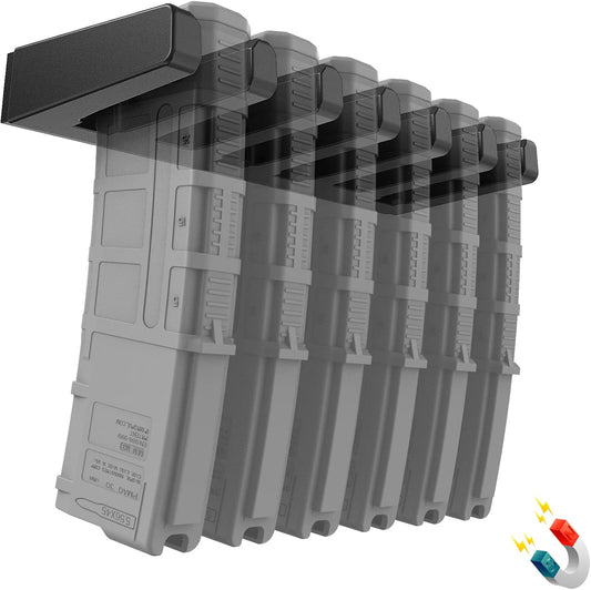 PMAG Wall Mount,AR Mag Holder, Mag Storage Rack for Amend 2, Hexmags, MFTmags,Magazine Display for PMAG 30 Round 5.56 223