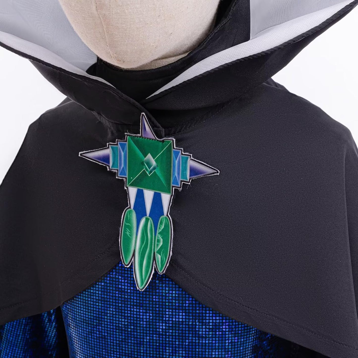 Evil Queen Costume for Girls Halloween Cosplay Clasic Dress Up 4PCS Set