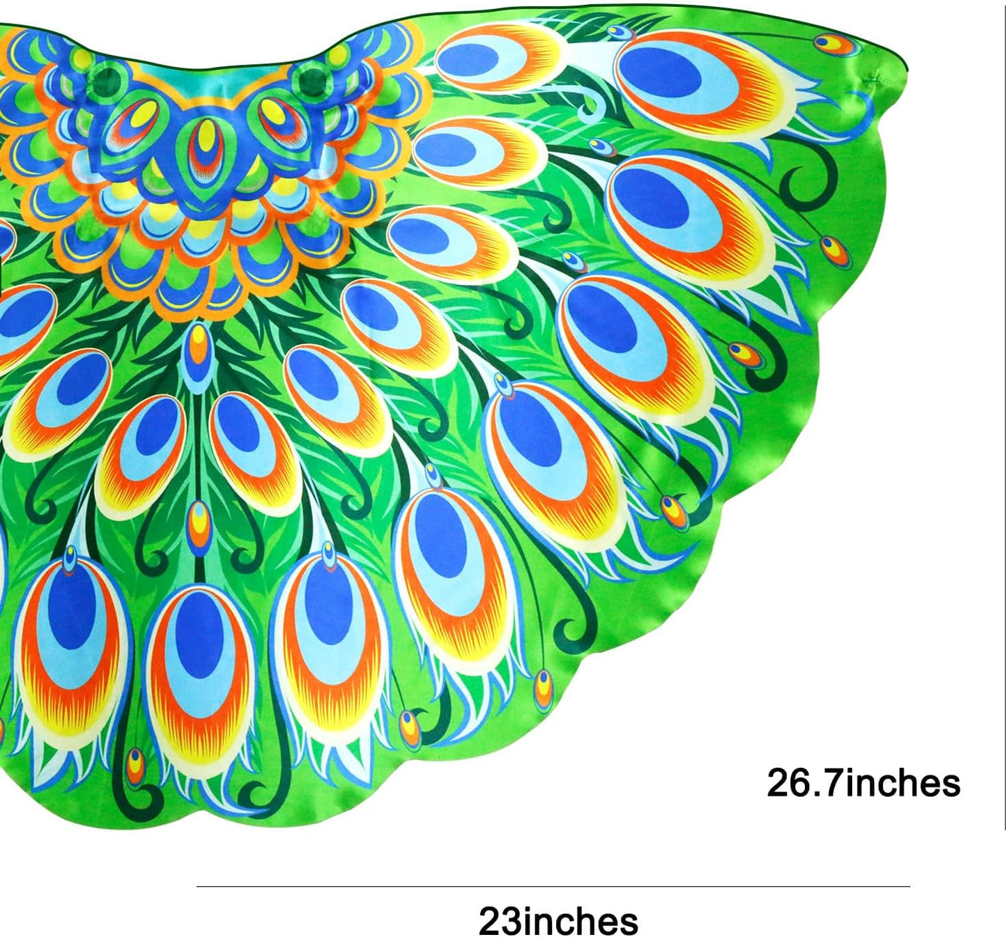 iROLEWIN Toddler Peacock-Bird-Costume for Kids Dress-Up Wings 3D Bird Mask Feathered Cape as Animal Jungle Party Toys Gifts
