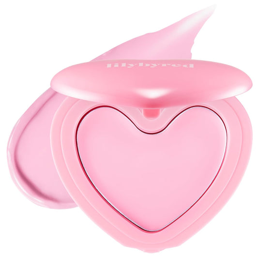 lilybyred LUV BEAM Cheek Balm | Soft Color, Glowy Finish, Creamy Texture | Natural-Looking Flush | Korean Beauty (02 Innocent Pink)